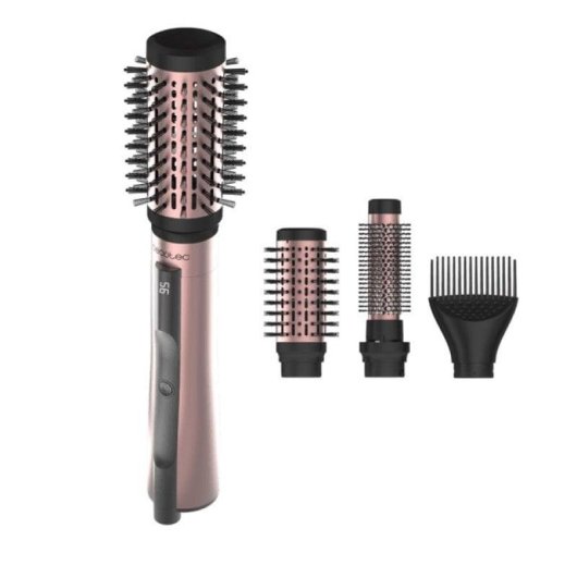 Brosse Soufflante Multifonction Cecotec CeramicCare 3in1 AirBrush 1200W céramique ionique 3 Températures 3 Accessoires Rose