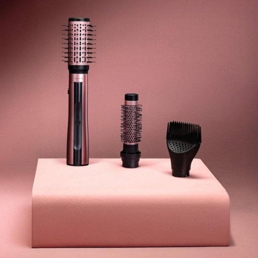 Brosse Soufflante Multifonction Cecotec CeramicCare 3in1 AirBrush 1200W céramique ionique 3 Températures 3 Accessoires Rose