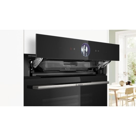 Horno électrique Bosch Serie 8 HSG7364B1 71 L Noir vapeur Wi-Fi autonettoyant