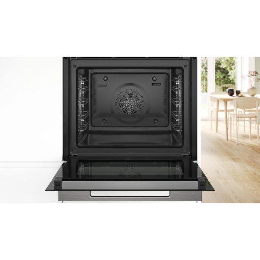 Horno électrique Bosch Serie 8 HBG7741B1F 71 L Noir avec nettoyage pyrolytique