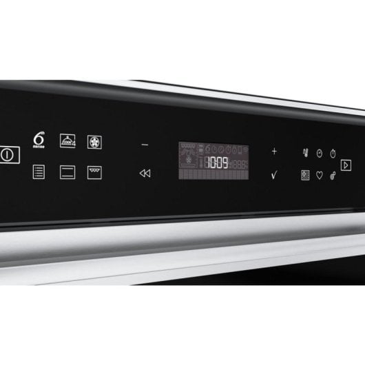Horno eléctrico Whirlpool W7 OS4 4S1 H 73 litros Inox pirolítico con vapor y grill