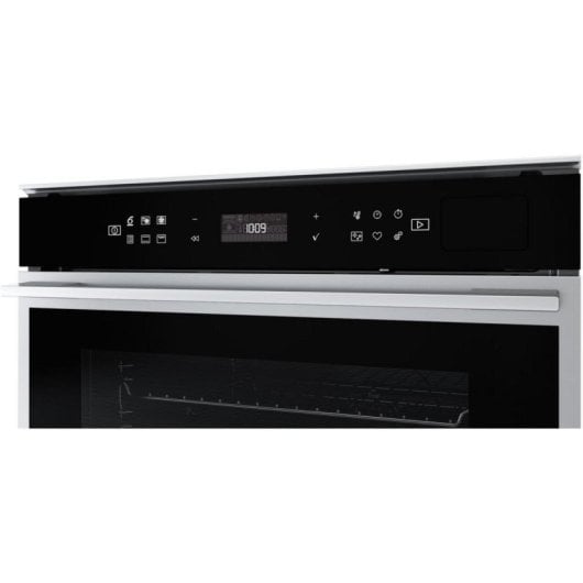 Horno eléctrico Whirlpool W7 OS4 4S1 H 73 litros Inox pirolítico con vapor y grill
