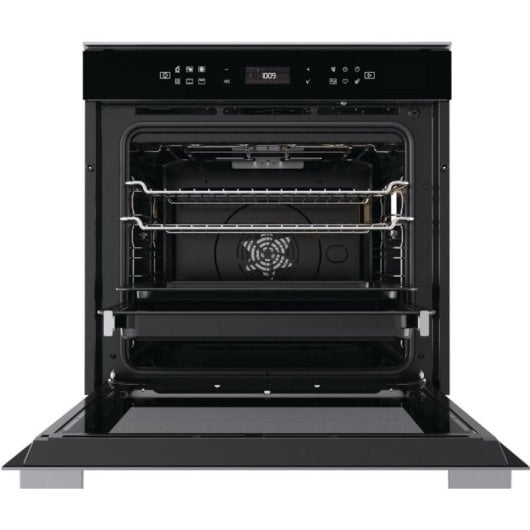 Horno eléctrico Whirlpool W7 OS4 4S1 H 73 litros Inox pirolítico con vapor y grill