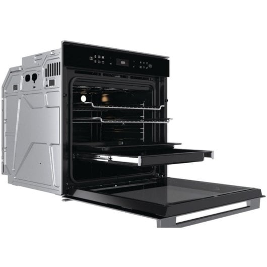 Horno eléctrico Whirlpool W7 OS4 4S1 H 73 litros Inox pirolítico con vapor y grill