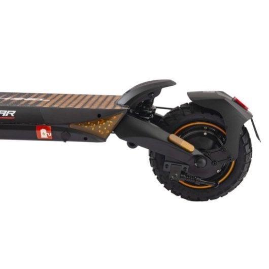 Patinete eléctrico ZWheel 25 km/h 35 km de autonomía 1600 W con suspensión Duo Shock, frenos de disco y bluetooth