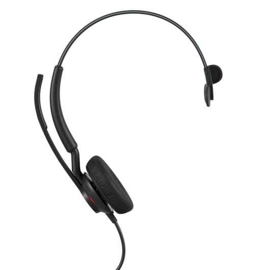 Auriculares Jabra Engage 50 II con cable USB-C para oficina/call center con cancelación de ruido negros