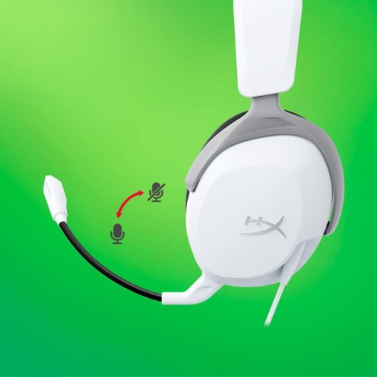 Auriculares HyperX CloudX Stinger 2 Core con cable Jack 3,5 mm Gaming con Cancelación de Ruido Blanco