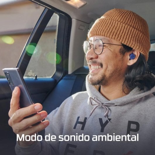 Auriculares HyperX Cirro Buds Pro inalámbricos Bluetooth con Cancelación de Ruido Activa híbrida, Micrófono y protección