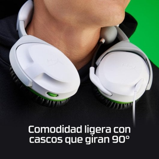 Auriculares HyperX CloudX Stinger 2 con cable Xbox Jack 3,5 mm Micrófono Cancelación de Ruido Blancos