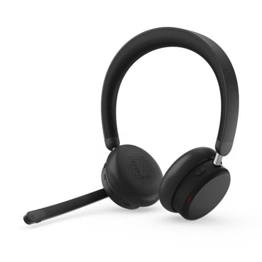 Auricolari Lenovo 6550 wireless Bluetooth con Cancellazione Rumore per ufficio e chiamate neri