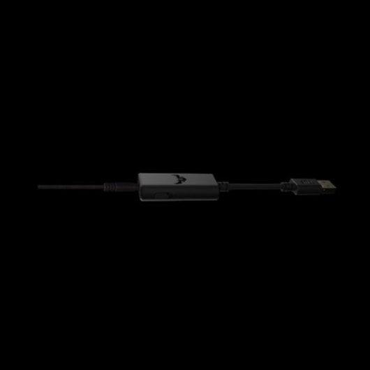 Auriculares ASUS TUF Gaming H5 con cable Jack 3,5 mm y USB, Gaming, Micrófono extraíble, negros