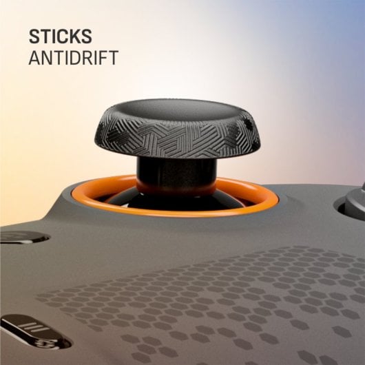 Manette sans fil SCUF Envision HE, joysticks blancs, RGB à effet Hall, macros, gris PC