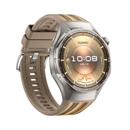 Huawei Watch GT6 Pro Bluetooth GPS NFC 46mm AMOLED Negro Titanio Marrón Resistencia Agua 5ATM+IP68 SpO2 Pulsómetro Monit