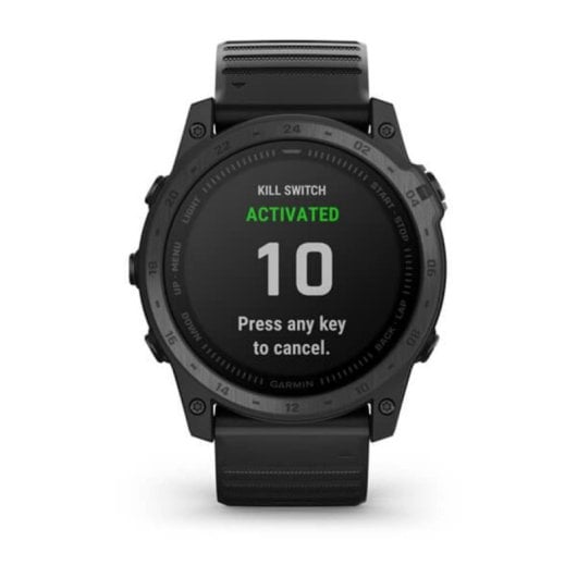 Garmin tactix 7 GPS WiFi 51mm MIP Preto Resistente à Água Pulseira Silicone Tamanho Único