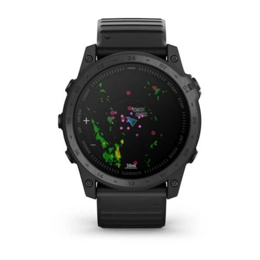 Garmin tactix 7 GPS WiFi 51mm MIP Preto Resistente à Água Pulseira Silicone Tamanho Único