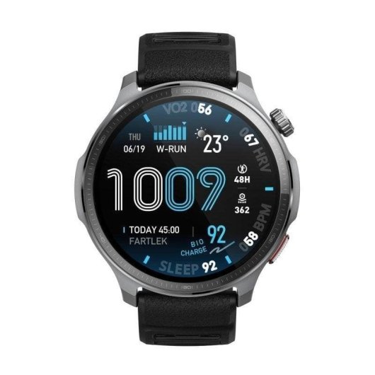 Amazfit Balance 2 XT GPS Bluetooth 47,4mm AMOLED Preto Resistente Água 5ATM Pulsómetro Sono