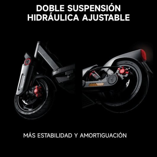 Patinete elétrico Segway NINEBOT MAX G3 I 700W Autonomia 80km Rodas 11" IPX6 TFT Preto/Cinza