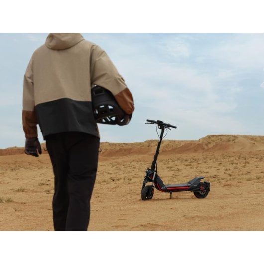 Patinete elétrico Segway NINEBOT ZT3 PRO I 500W Autonomia 70km Rodas 11" Duplo travão Suspensão Preto/Cinzento