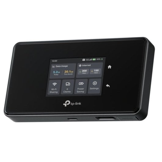 Router TP-Link M8550 5G WiFi 6 200 Mbit/s Portable Ecran Batterie 4680 mAh