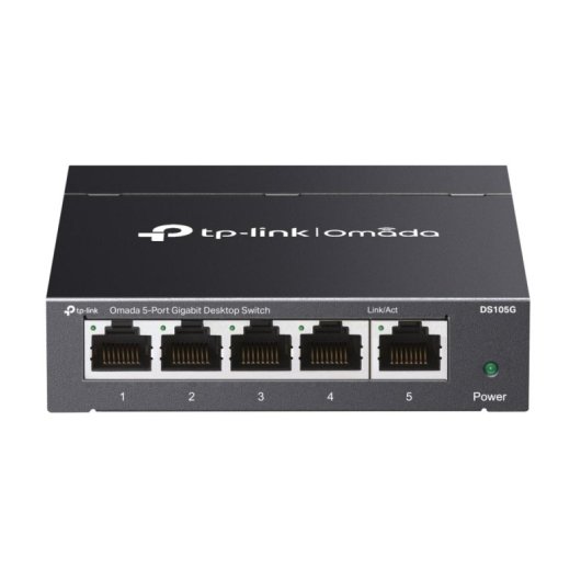 Switch TP-Link Omada DS105G 5 ports Gigabit Ethernet boitier acier sans ventilateur