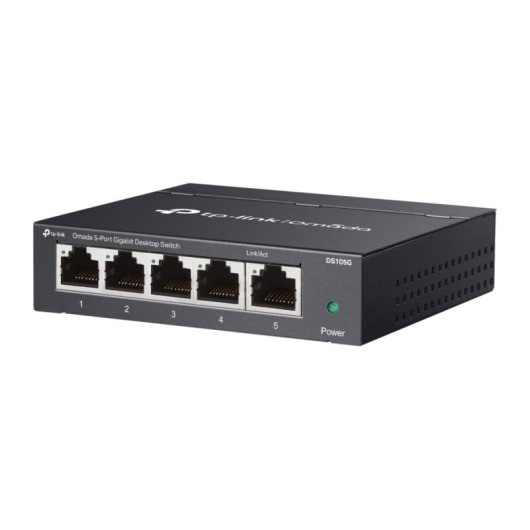 Switch TP-Link Omada DS105G 5 ports Gigabit Ethernet boitier acier sans ventilateur