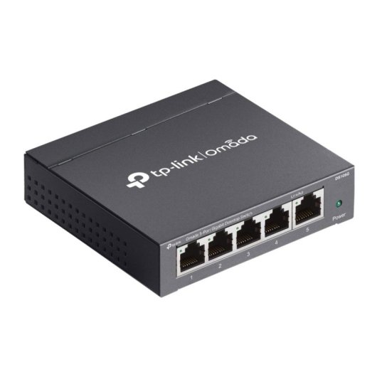 Switch TP-Link Omada DS105G 5 ports Gigabit Ethernet boitier acier sans ventilateur