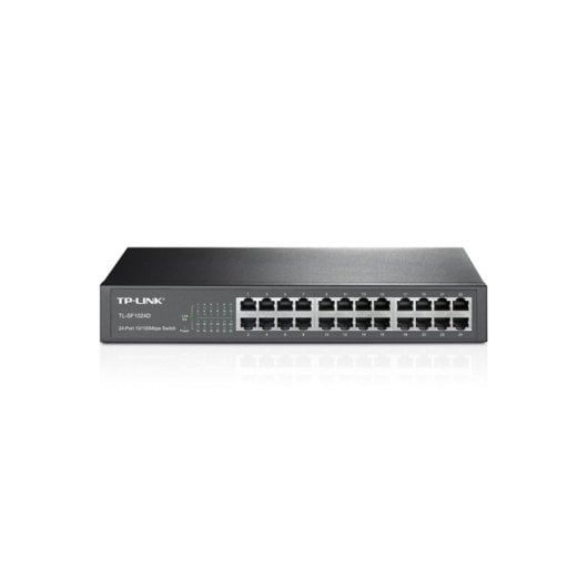 Switch TP-Link TL-SF1024D 24 Puertos Fast Ethernet Rack 1U No Administrable