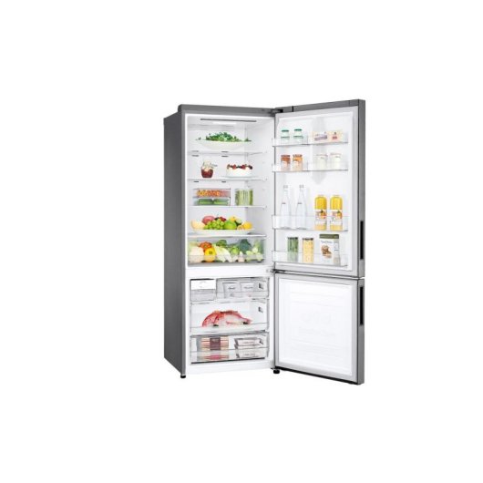 Réfrigérateur Combiné LG GBB566PZHZN No Frost 185 cm 461 L E Argent