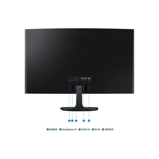 Monitor Samsung S27D360GAU 27" FullHD 100Hz VA Curvo 4ms VESA HDMI