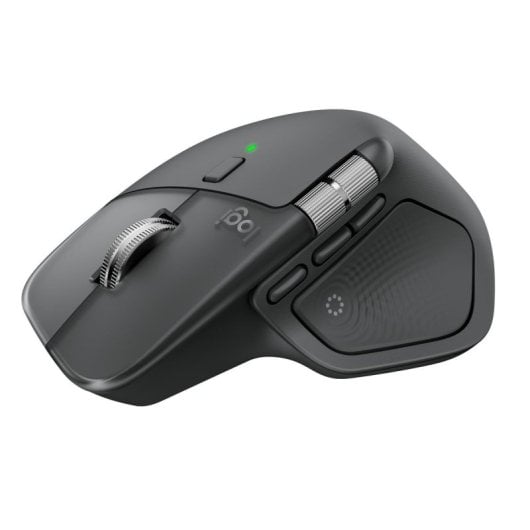 Logitech MX Master 4 Rato Ergonómico Sem Fios RF + Bluetooth 8000 DPI com 8 Botões Grafite