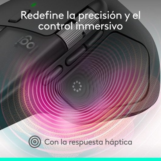 Maus Logitech MX Master 4 Wireless RF Bluetooth 8000 DPI Graphit Ergonomisch programmierbar