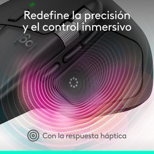 Souris Logitech MX Master 4 Bluetooth Laser 8000 DPI Argent 8 Boutons Ergonomique