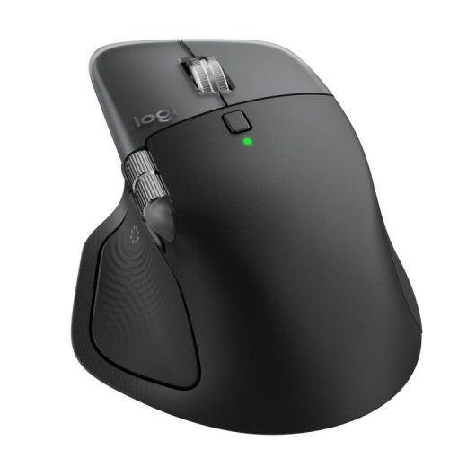 Souris Logitech MX Master 4 Bluetooth Laser 8000 DPI Argent 8 Boutons Ergonomique