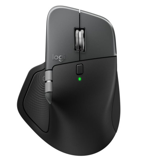 Souris Logitech MX Master 4 Bluetooth Laser 8000 DPI Argent 8 Boutons Ergonomique