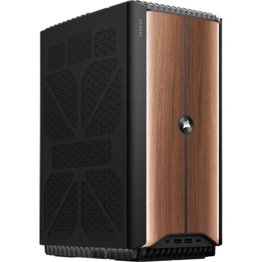 Corsair ONE a600 AMD Ryzen 7 9800X3D 64GB 4TB SSD RTX 5080 Windows 11 Pro Wood Dark