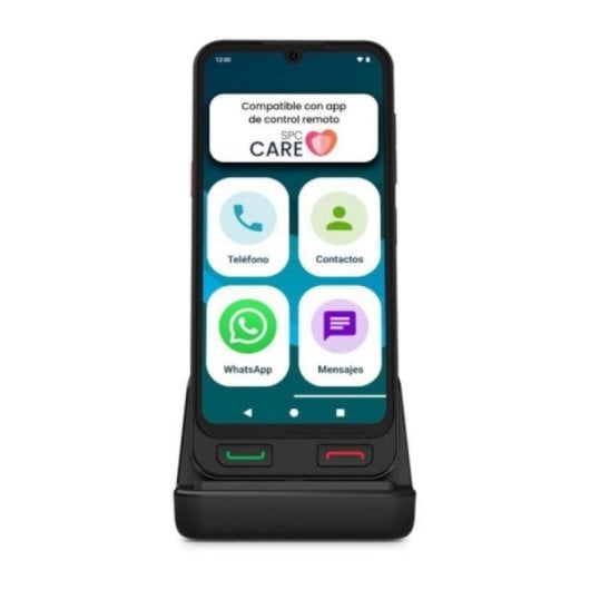 SPC Zeus 2 Pro 4GB 128GB 6.1" IPS 4G Dual SIM NFC Bateria Câmera 50MP Android 15 Preto