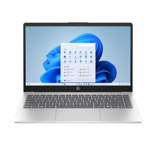Portátil HP AI 14-hc0000ns 14" Intel Core Ultra 7 255U 16GB 1TB SSD IPS FHD Windows 11 Home Plata