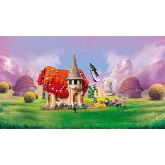 LEGO Wicked Glinda e Elphaba Visitano Munchkinland 75690 744 pezzi