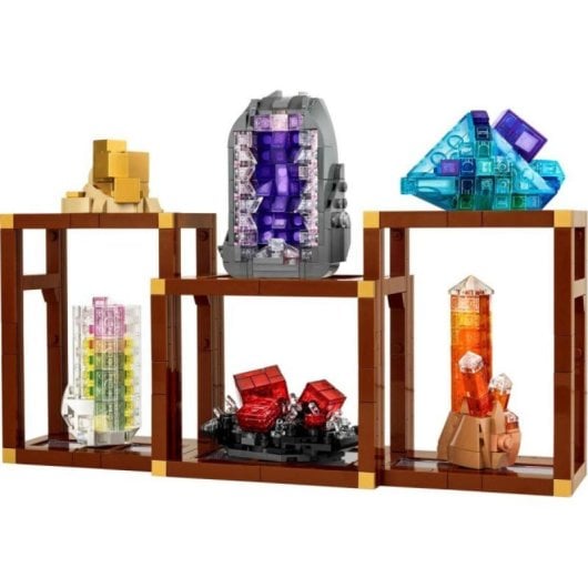 Bauset LEGO Ideas 21362 Mineraliensammlung 880 Teile Kreatives Ausstellungsset