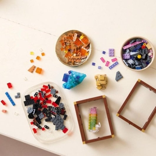 Bauset LEGO Ideas 21362 Mineraliensammlung 880 Teile Kreatives Ausstellungsset