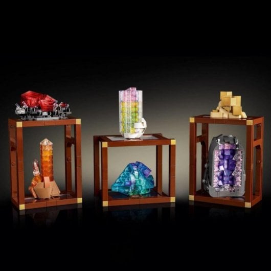 Bauset LEGO Ideas 21362 Mineraliensammlung 880 Teile Kreatives Ausstellungsset