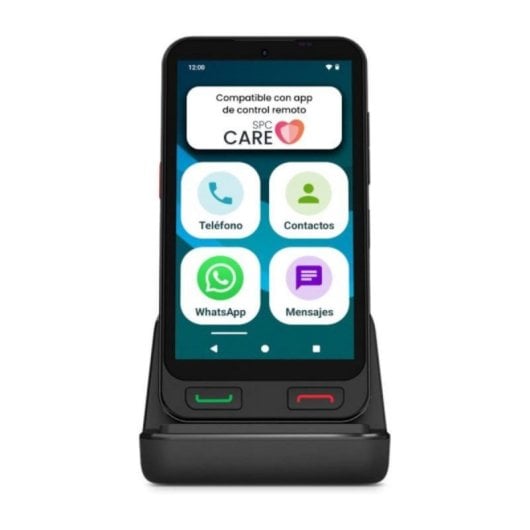 SPC Zeus 2 4GB 64GB 5" IPS 4G Dual SIM eSIM Fingerabdruck SOS-Taste Android 15 Blau