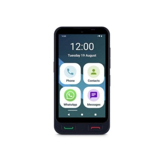 SPC Zeus 2 4GB 64GB 5" IPS 4G Dual SIM eSIM Fingerabdruck SOS-Taste Android 15 Blau