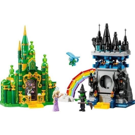Set de construcción LEGO 75689 Wicked Emerald City y Castillo de Kiamo Ko 860 piezas