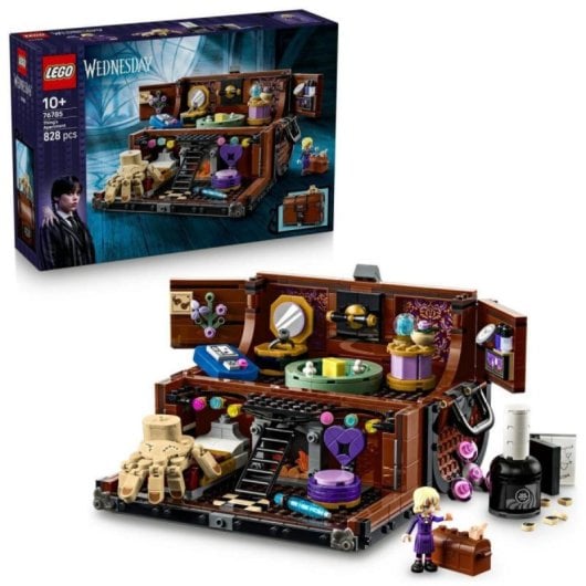 Set LEGO 76785 Merlina Baúl Departamento de Dedos 828 piezas 10+ años