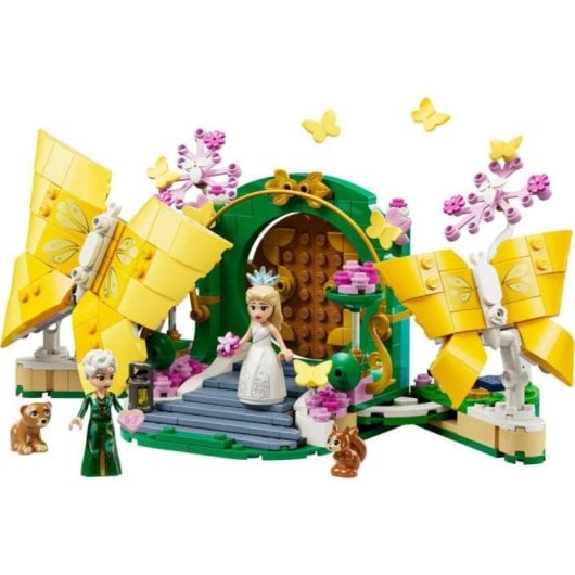 Jeu de construction Lego 75688 Wicked Boda De Glinda 476 pièces, mariposas articulées, 8+