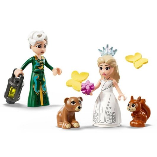 Jeu de construction Lego 75688 Wicked Boda De Glinda 476 pièces, mariposas articulées, 8+