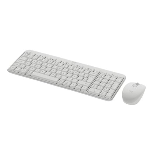 Teclado + Rato membrana Logitech MK250 Layout ES Bluetooth compacto branco
