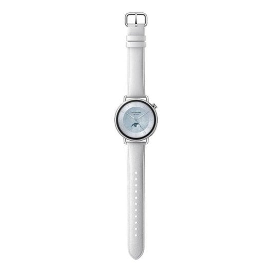 Xiaomi Watch S4 Bluetooth 41mm AMOLED Argent Bracelet Blanc Unique 5ATM SpO2 Pulsomètre