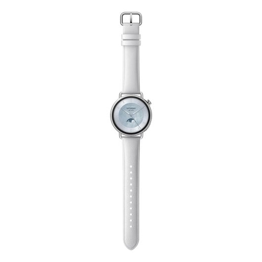 Xiaomi Watch S4 Bluetooth 41mm AMOLED Plata Correa Blanca Resistencia al Agua 5ATM SpO2 Pulsómetro
